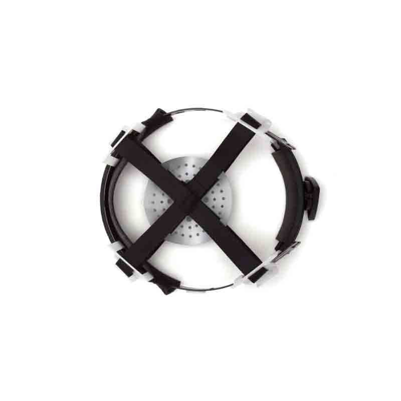 Pyramex HP24110-TV Hard Hat, White, 4-Point Suspension, HDPE Shell, Class: C, E, G, Full Brim, Ratchet Adjustment Type