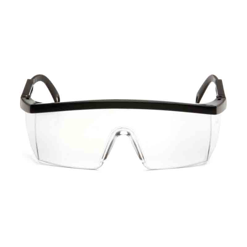 PYRAMEX Integra SB410S-TV Safety Glasses, 138 mm Diagonal, 39 mm Vertical Lens, Black Frame - 2
