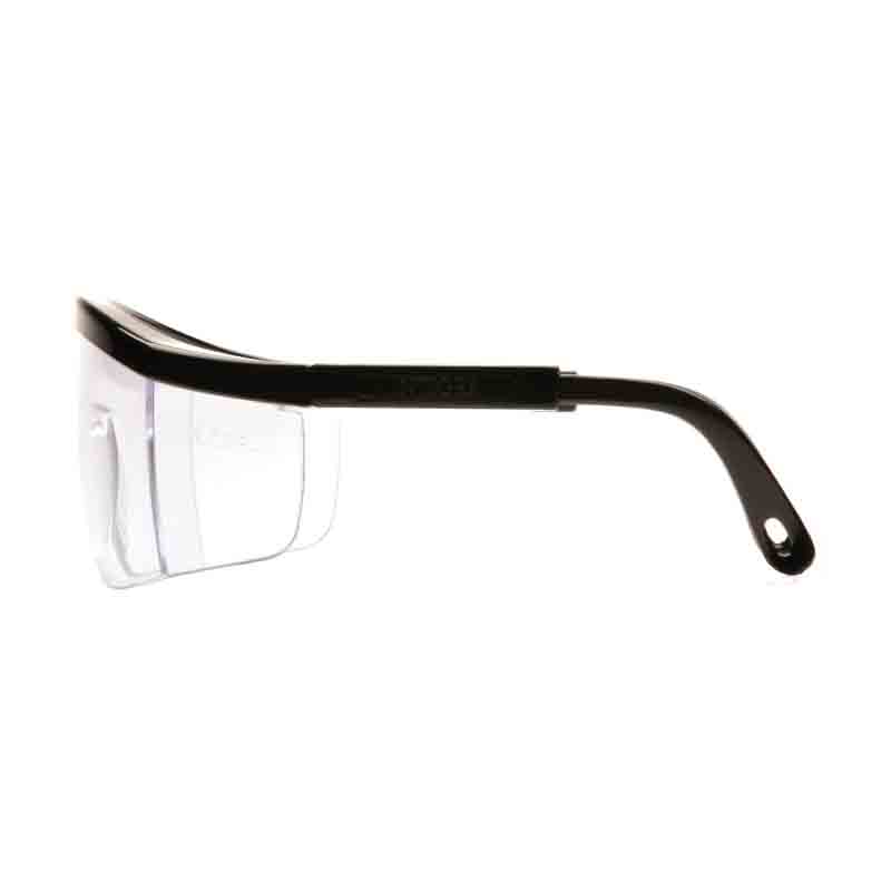 PYRAMEX Integra SB410S-TV Safety Glasses, 138 mm Diagonal, 39 mm Vertical Lens, Black Frame - 3