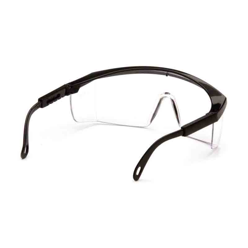 PYRAMEX Integra SB410S-TV Safety Glasses, 138 mm Diagonal, 39 mm Vertical Lens, Black Frame - 4