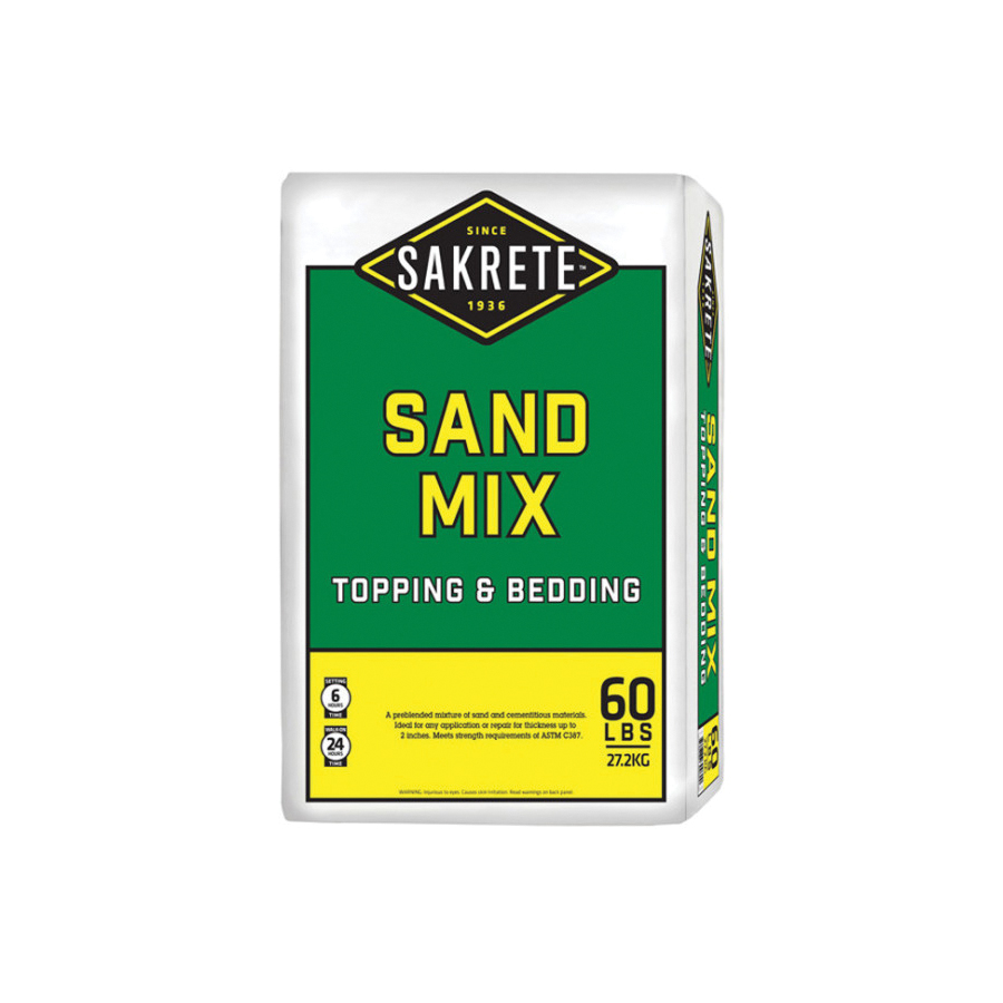 65306217 Sand Mix, Gray, 60 lb