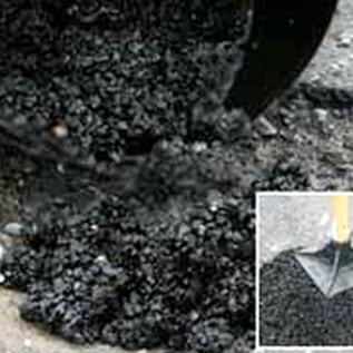 Black Jack 6431-9-27 Pothhole Repair, Granular, Black, 40 lb Pail