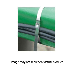 ProTie SS14W5 Cable Tie, 4 in Max Bundle Dia, Stainless Steel