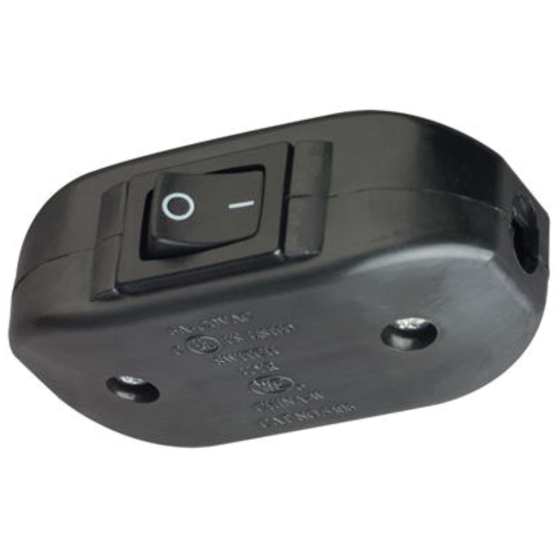 Legrand 5406BKBPCC5 Cord Switch, 6 A, 120 V, Black