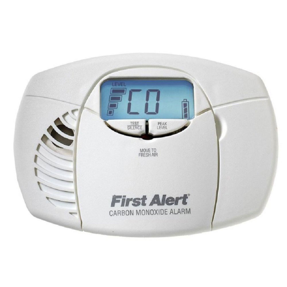 FIRST ALERT 1039727 Alarm, Digital Display, 85 dB, Alarm: Audible, Electrochemical Sensor - 2