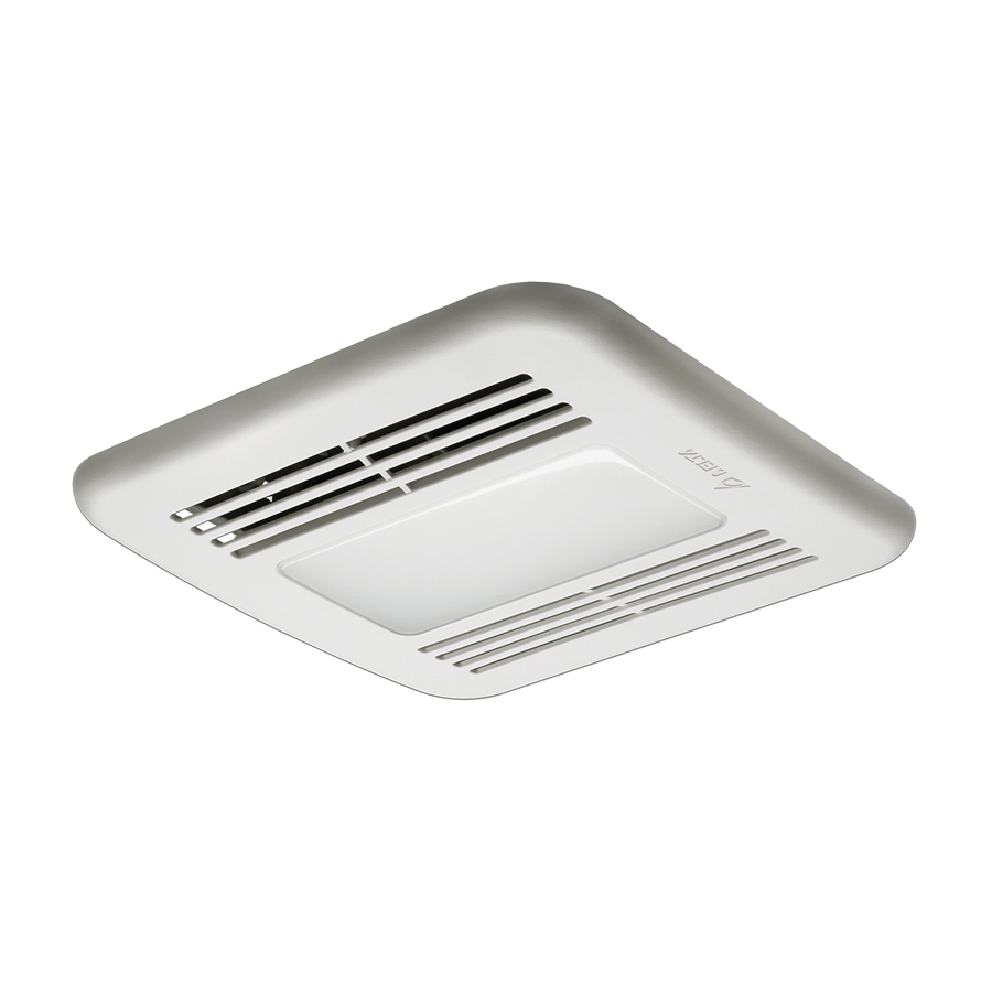 Greenbuilder Fan with Light, Delta, 80 cfm, LED Lamp, White - 2