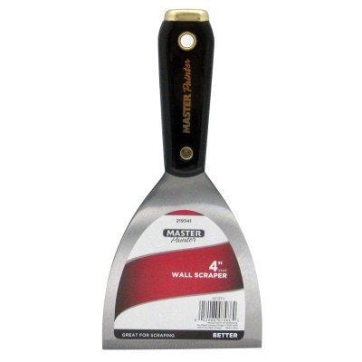 Master Painter 4213TV Paint Scraper, Stiff Blade, Steel Blade, Nylon Handle