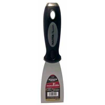 Master Painter 6206TV Flexible Spackling Knife, 2 in W Blade, HCS Blade, Ergonomic Handle