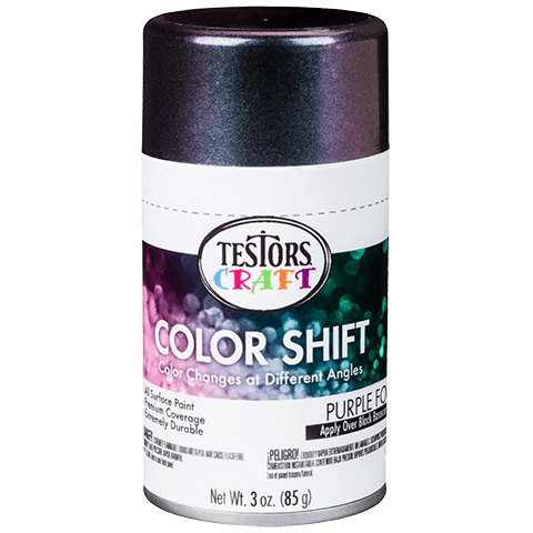 Testors 330575 Craft Paint, Purple Fog, 3 oz, Aerosol Can