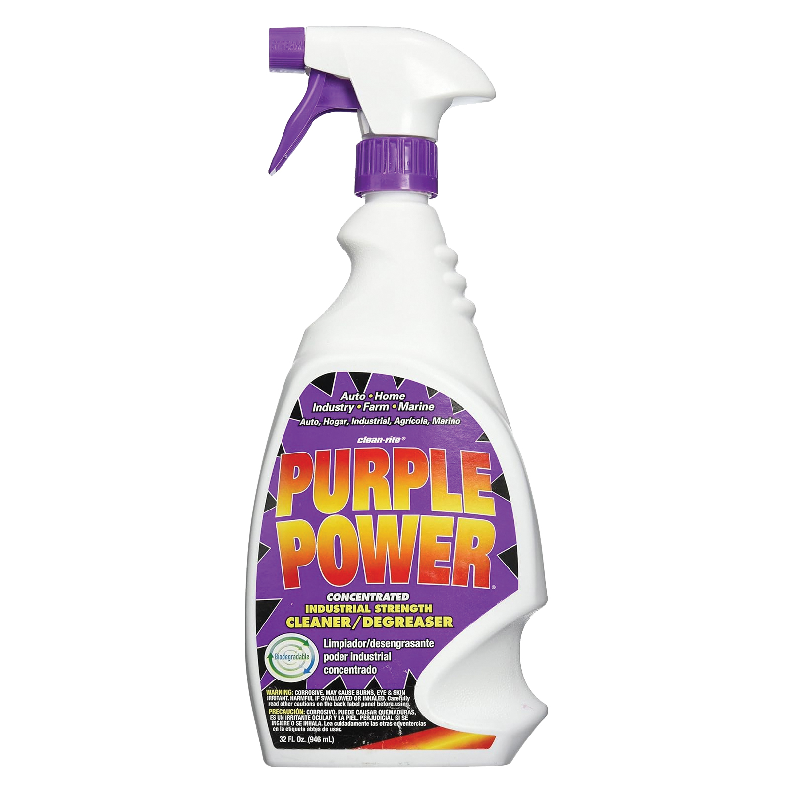 Purple Power 4315PS Cleaner and Degreaser, 32 oz, Liquid, Mild