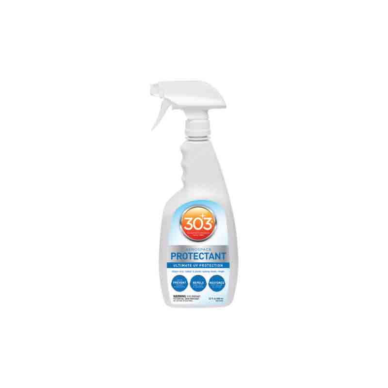 303 30313 Aerospace Protectant, 32 oz Spray Bottle, Liquid, Mild, White