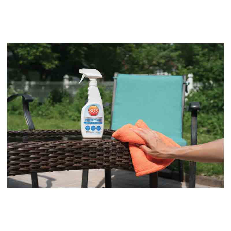 303 30313 Aerospace Protectant, 32 oz Spray Bottle, Liquid, Mild, White