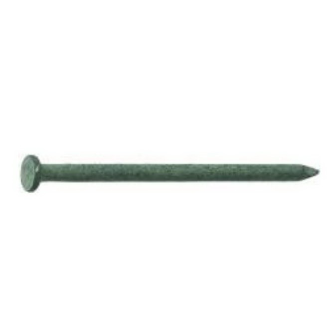 4C1 Common Nail, 4D, 1-1/2 in L, Steel, Bright, Flat, Round Head, Smooth Shank, 1 lb