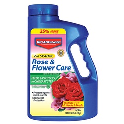 708110A Systemic Rose and Flower Care, 5 lb Bottle, Granular, 6-9-6 N-P-K Ratio