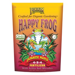 HFJAP4 Japanese Maple Fertilizer, 4 lb, Granular, 4-3-4 N-P-K Ratio