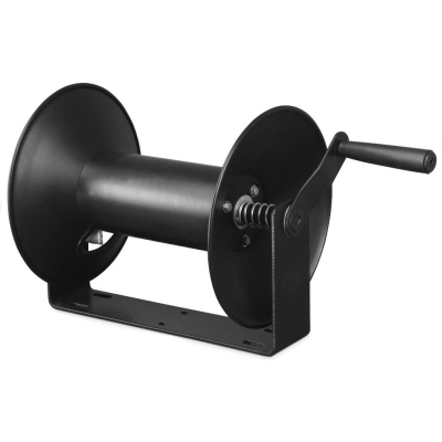 Master Mechanic AR301 Open Hose Reel, 3/8 in Hose, 100 ft L Hose, Manual Winding, Steel