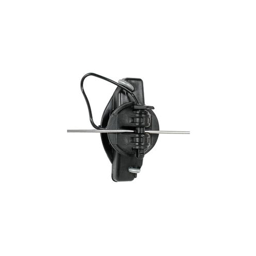 G68704 Pin-Lock Insulator, Plastic, Black