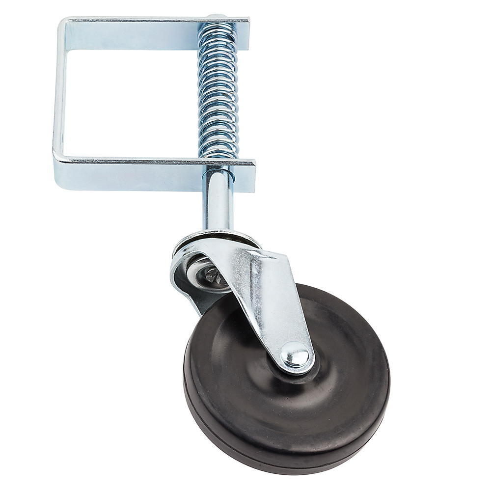 National Hardware N192-217 Gate Caster, 4 in Dia Wheel, 0.94 in W Wheel, Plastic Wheel, 125 lb, Steel Housing Material - 2