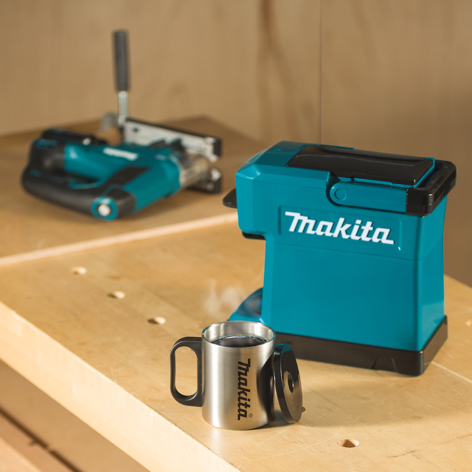 Makita DCM501Z Coffee Maker, 5 oz Capacity, Teal - 3