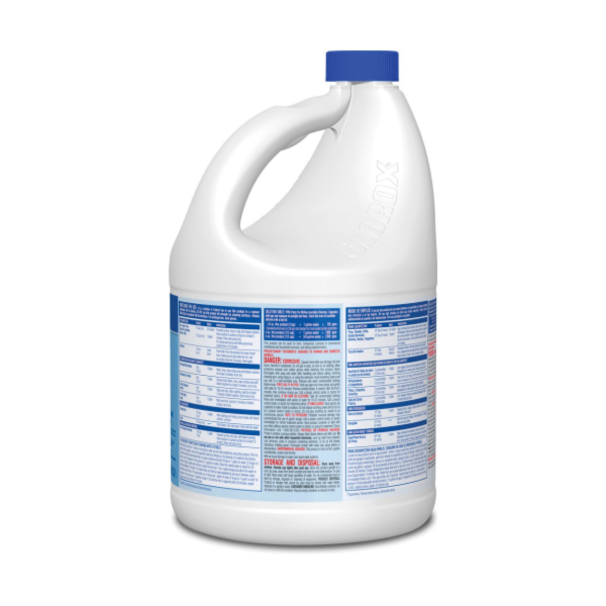 Clorox 32429 Germicidal Bleach, 121 oz, Bleach, Liquid, Pale Yellow - 2
