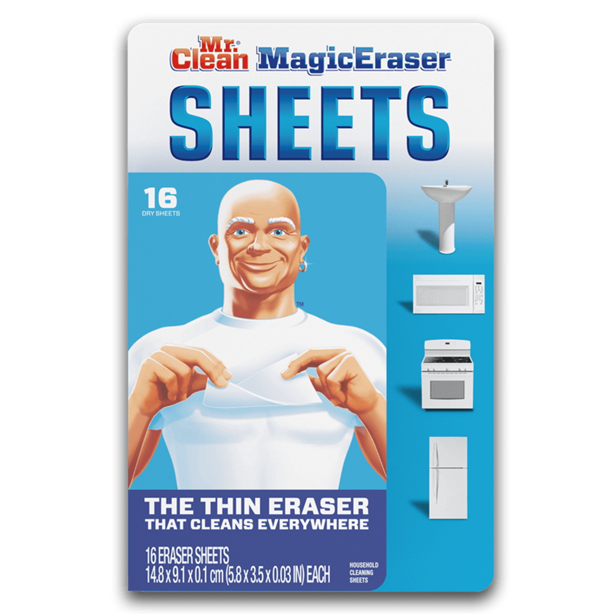 90656 Magic Eraser Sheet, Foam