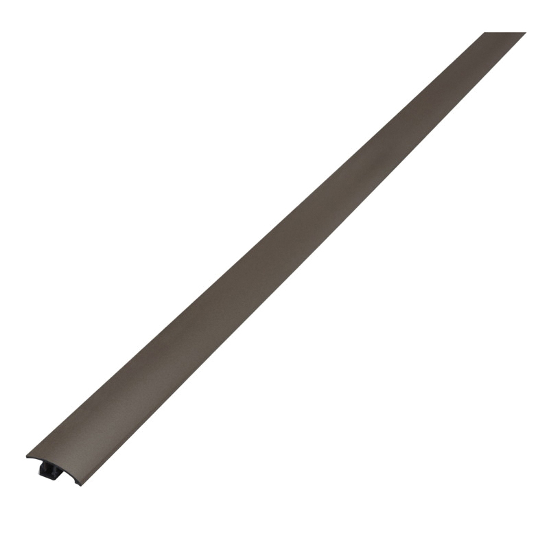43371 Floor Reducer, 72 in L, 1-3/4 in W, Spice, Aluminum