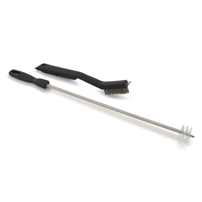 77311 Brush Set, Nylon/Stainless Steel Bristle, Resin Handle