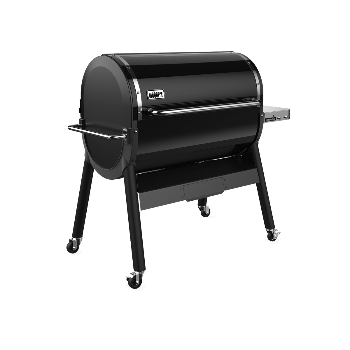 Weber SmokeFire 23510001 Pellet Grill, 1008 sq-in Primary Cooking Surface, Side Shelf Included: Yes, Steel Body, Black - 3