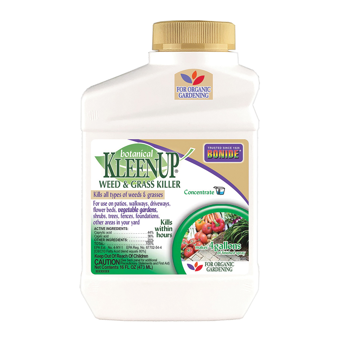 7503 Concentrated Weed and Grass Killer, 1 pt