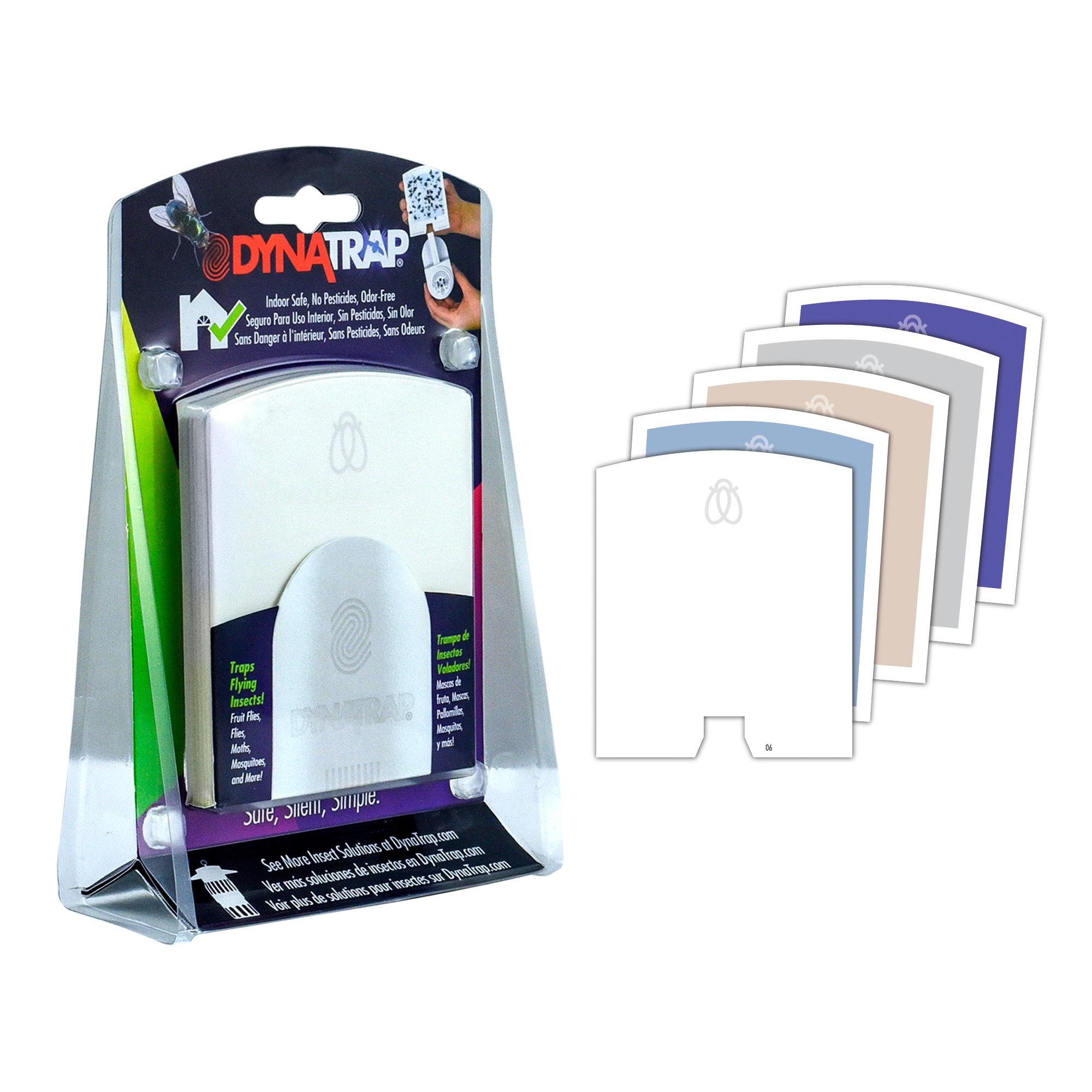 DYNATRAP STICKYTECH 23005-06 Replacement Glue Cards Pack, Odorless Pack - 5