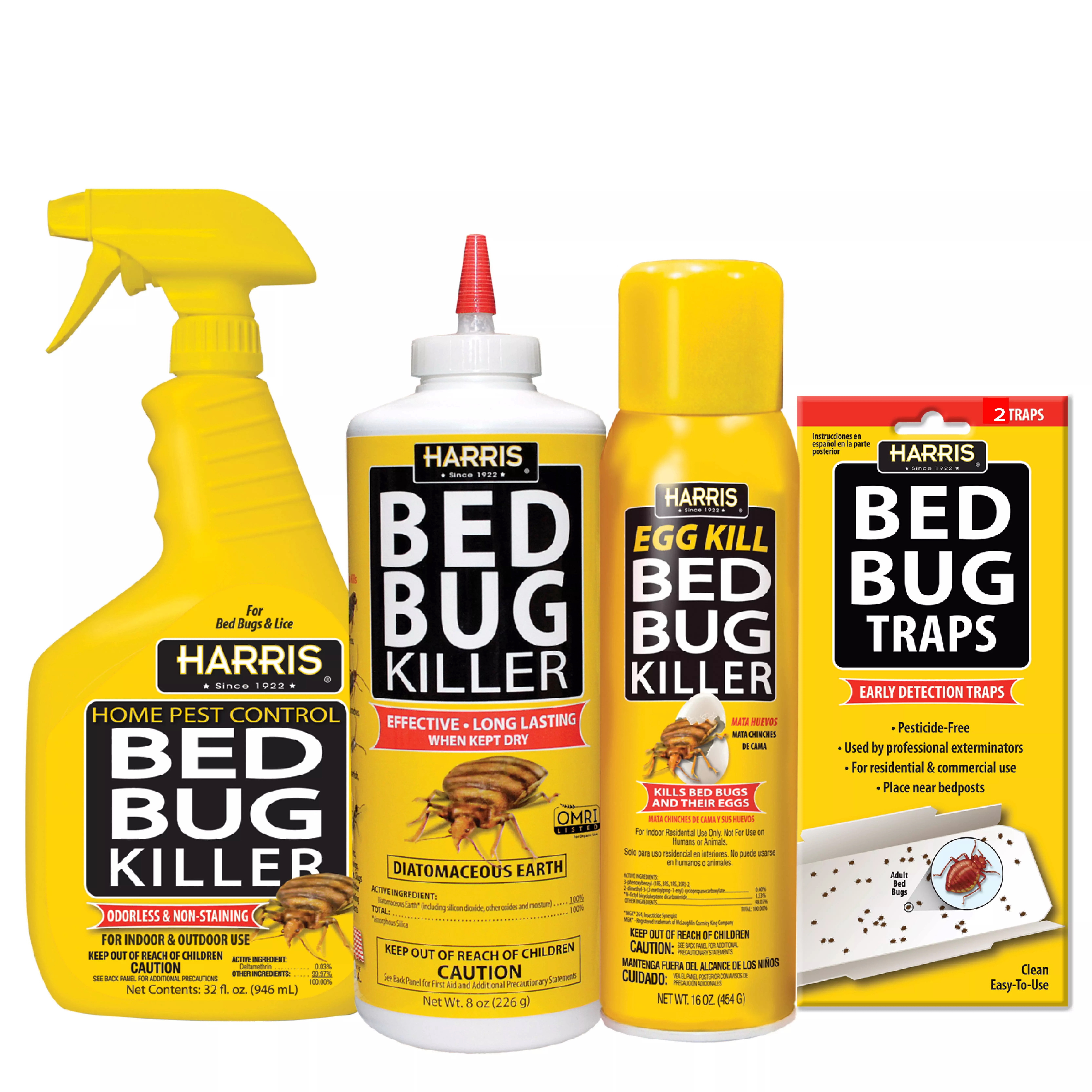 BB-KIT Bed Bug Value Kit, Bed Posts, Box Springs, Carpets, Linens, Mattresses