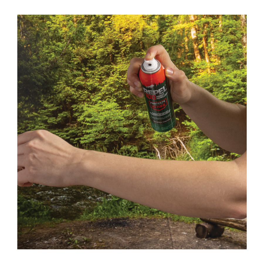 REPEL HG-94210 Insect Repellent, Aerosol, Unscented, 4 oz - 2