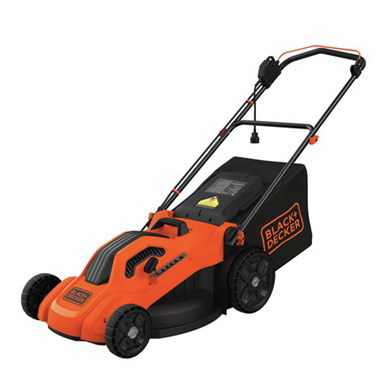 BEMW213 Electric Lawn Mower, 13 A, 120 V, 20 in W Cutting, Winged Blade, 20 in L Cord