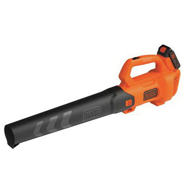 Black+Decker BCBL700D1 Axial Leaf Blower, 2 Ah, 20 V, 2 -Speed, 310 cfm Air, Black