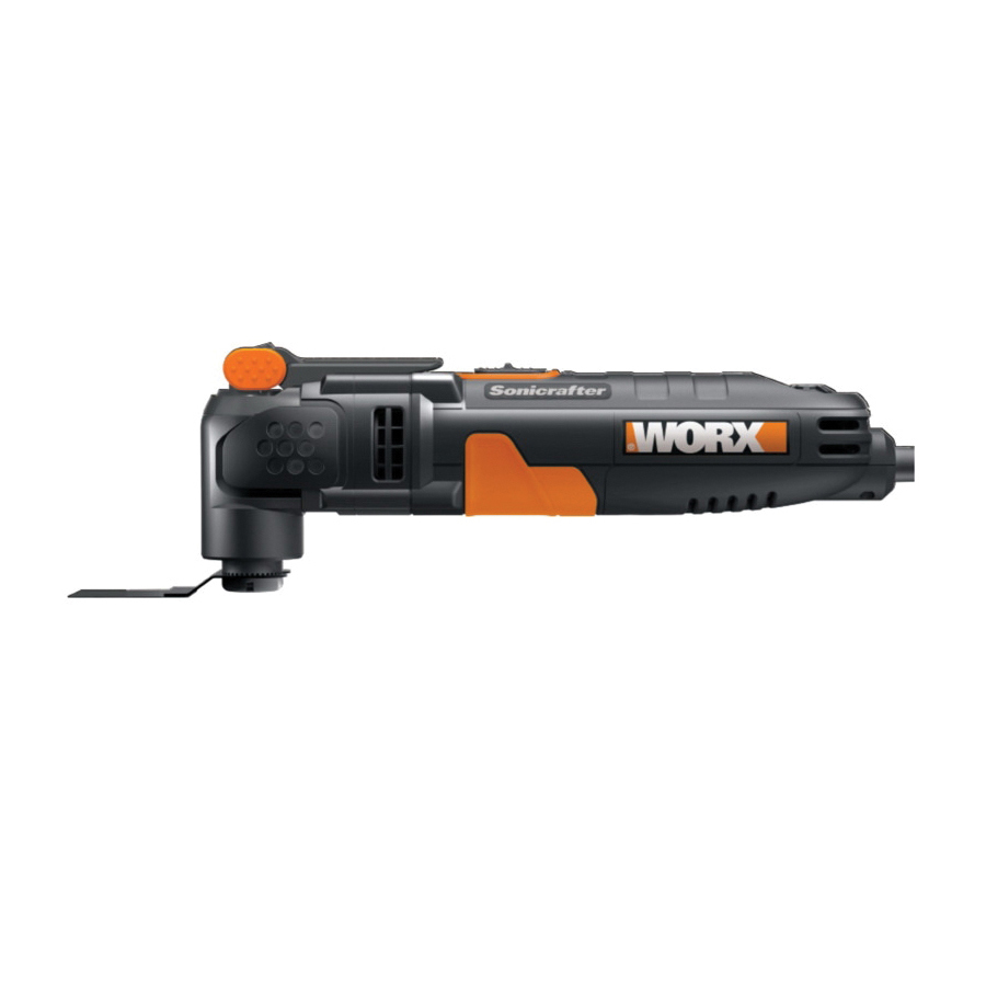 WX679L.1 Oscillating Tool, 3 A, 11,000 to 21,000 opm, 3.2 deg Oscillating, 1-1/8, 1-3/8 in Blade