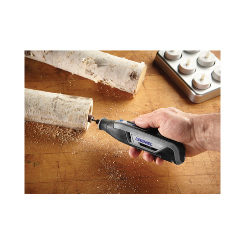 Dremel Lite 7760-N/10 Rotary Tool, Battery Included, 4 V, 2 Ah, 1/8 in Chuck, Keyed Chuck, 8000 to 25,000 rpm Speed - 5