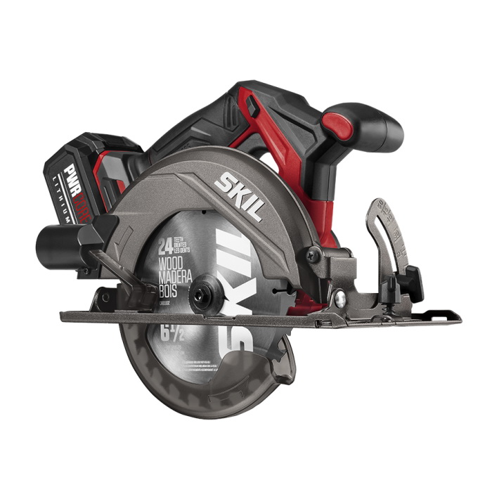 SKIL CR5413-1A Circular Saw Kit, Battery Included, 20 V, 4 Ah, 6-1/2 in Dia Blade