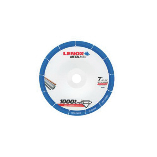 MetalMax 2044470 Grinding Wheel, 6 in Dia, 0.05 in Thick, 7/8 in Arbor, Diamond Abrasive
