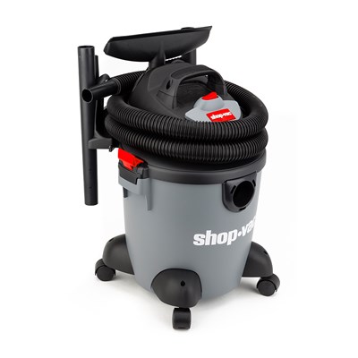 Shop-Vac 5982500 Corded Wet/Dry Utility Vacuum, 5 gal Vacuum, 60 cfm Air, Cartridge Filter, 2 hp, 120 V - 5