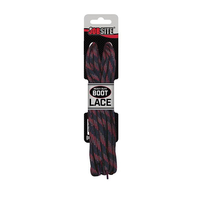 Jobsite 54008 Braided Lace, Brown/Yellow, 60 in L - 1