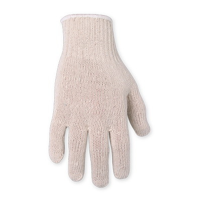 String Knit Cotton Gloves, Clc, One-Size-Fits-All - 2