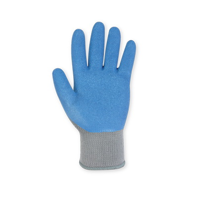 Dipped Cotton Gloves, Clc, Crinkle Latex Texture, Small - 3