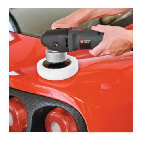 Porter-Cable 7424XP Random Orbit Polisher, 4.5 A, 5/16-24 Spindle, 6 in Dia Wheel, 2500 to 6800 opm Speed - 2