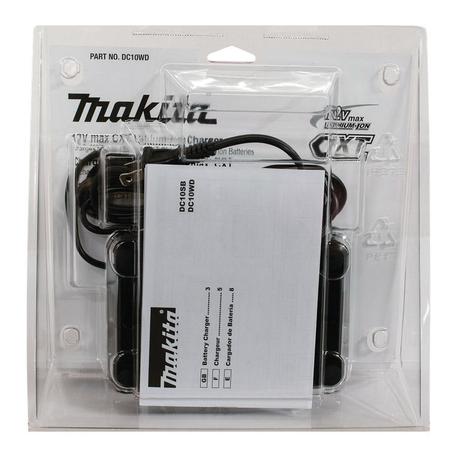 Battery Charger, Makita, 12V CXT - 3