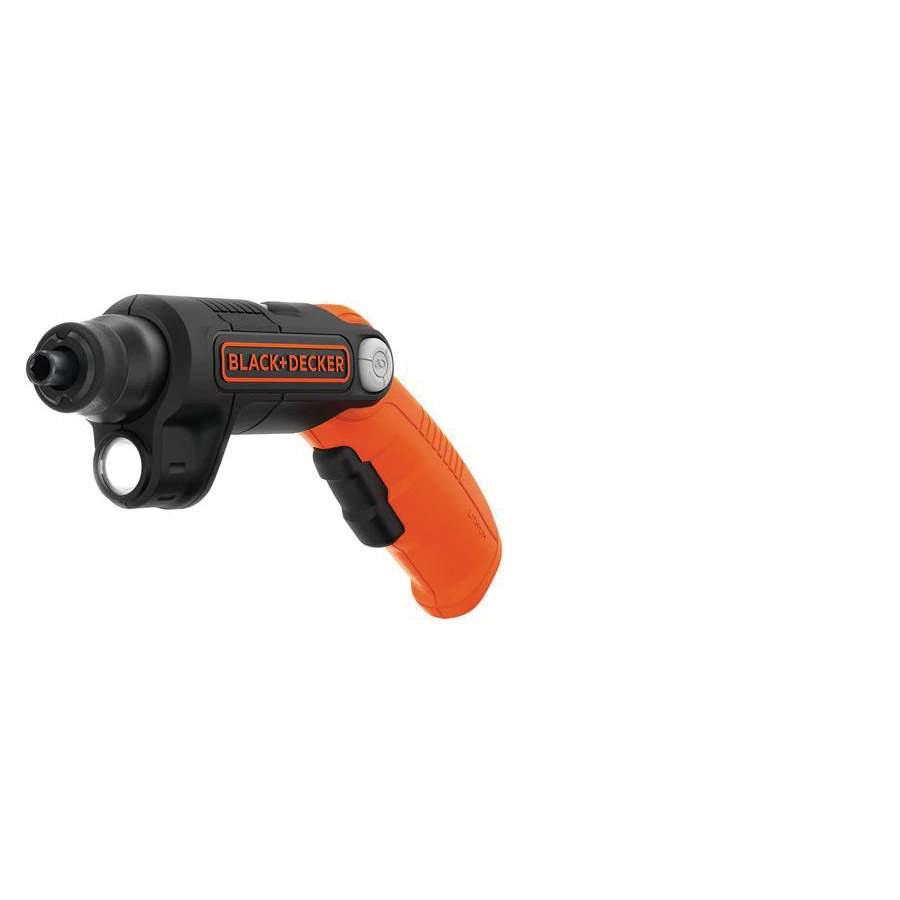 Black+Decker BDCSFL20C Screwdriver, Tool Only, 4 V, 1.3 Ah, 3/8 in Chuck, Keyless Chuck