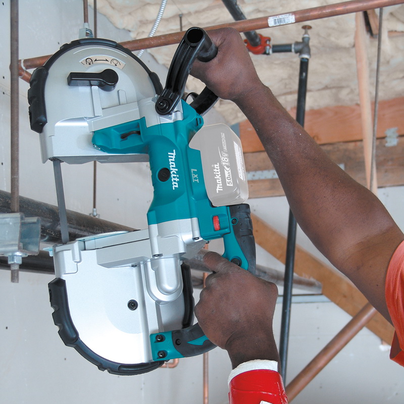 Cordless Portable Band Saw, Makita, 18V LXT, Deep Cut, Tool Only - 2