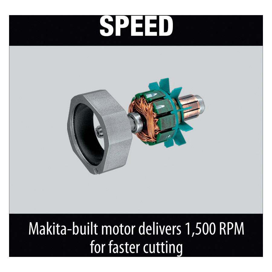 Makita SH02Z Circular Saw, Tool Only, 12 V, 2 Ah, 3-3/8 in Dia Blade, 5/8, 1 in Cutting Capacity