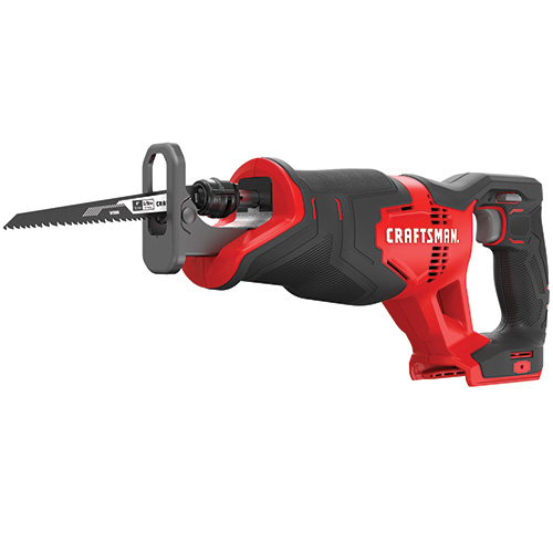 CRAFTSMAN CMCS300B Reciprocating Saw, Tool Only, 20 V, 6 in L Blade, 1 in L Stroke, 3000 spm - 1