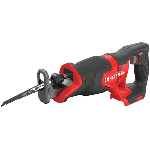 CRAFTSMAN CMCS300B Reciprocating Saw, Tool Only, 20 V, 6 in L Blade, 1 in L Stroke, 3000 spm - 3