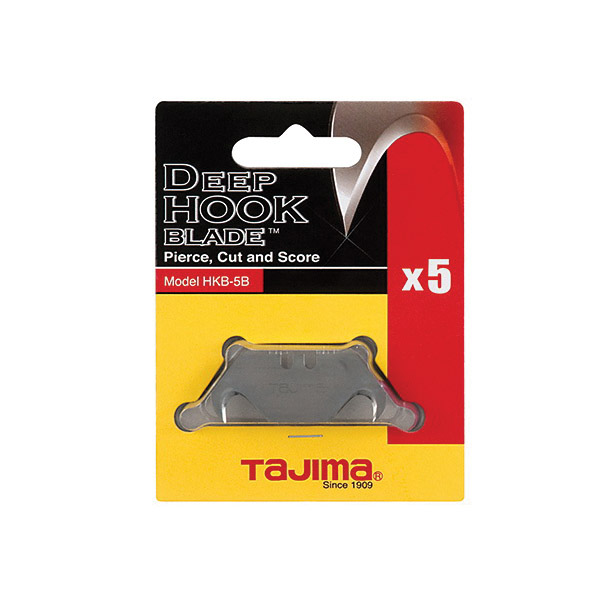 Hook End Utility Blade, Tajima, 5 pk - 2